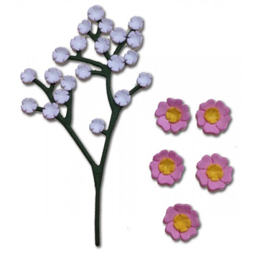 Универсална щанца за изрязване Комплект за цветя - Cheery Lynn Designs Dies - Baby's Breath Flower Kit (Set of 3)